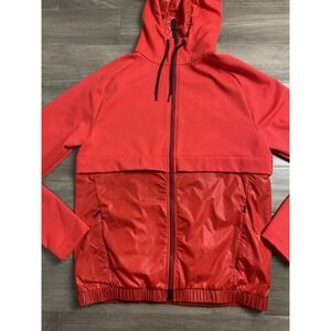 Bogner Fire+Ice Men's Size L Red Softshell Hooded Windbreaker Jacket